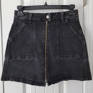 Madewell Black Skirt